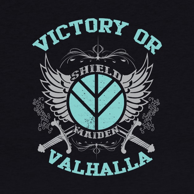 victory or valhalla by CreativeIkbar Prints